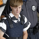 Roof leaving court after an earlier hearing, July 2015. Photo via AP